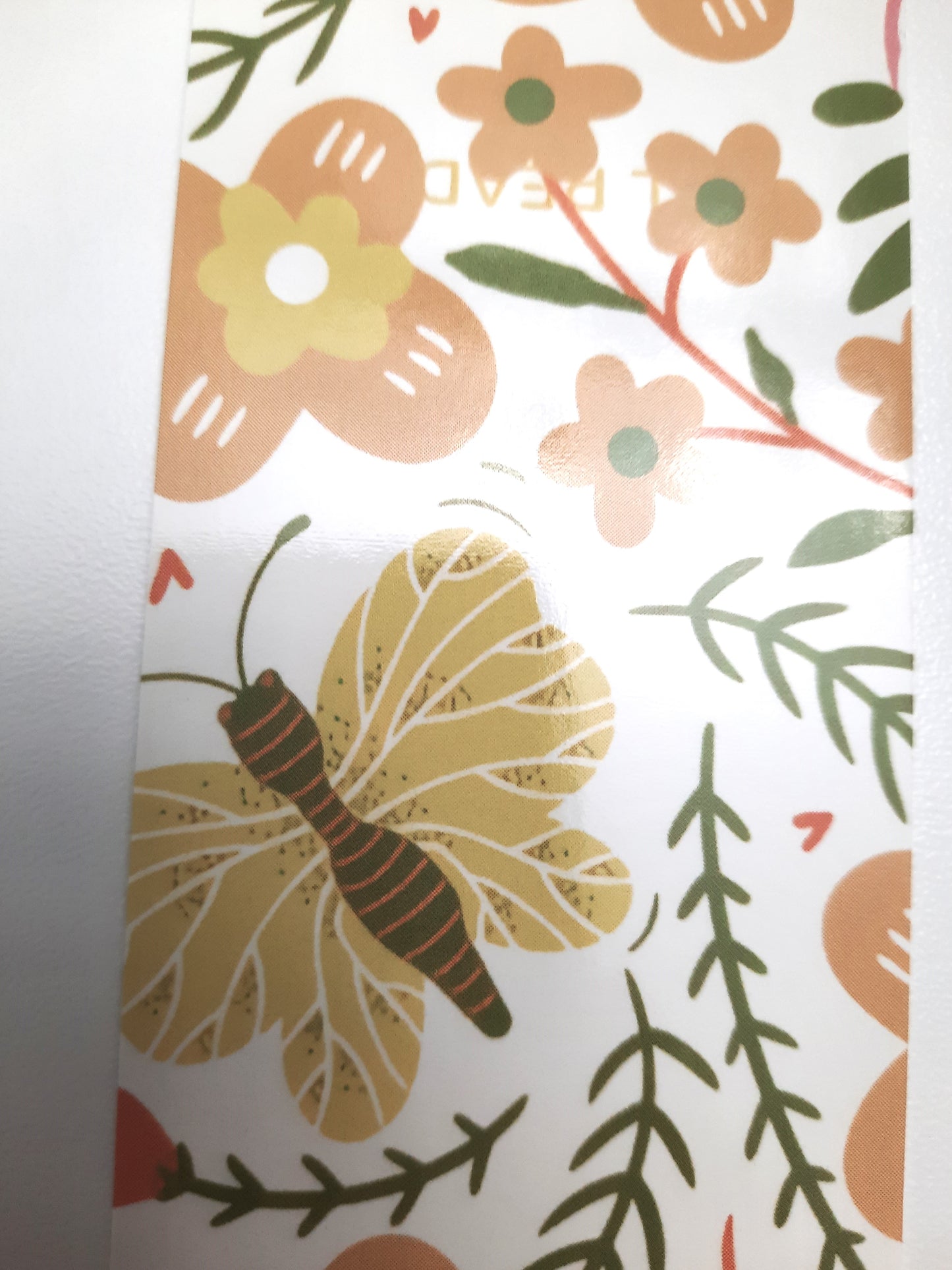 Reading in the Garden Bookmark