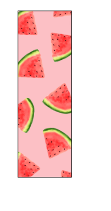 Watermelon Bookmark