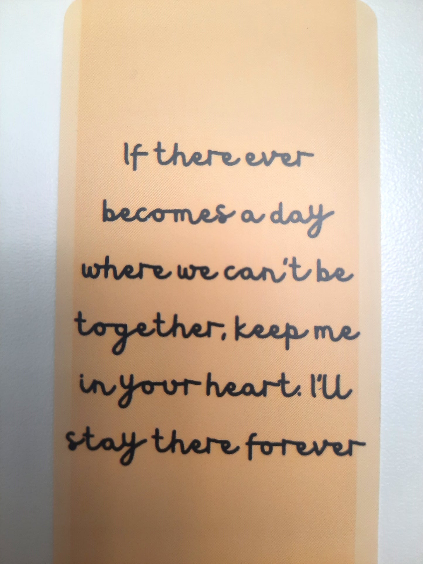 AA Milne Quote Bookmark